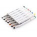 TOUCHNEW 168 Colors Alcohol Graphic Drawing Painting Art Dual Tip Sketch Pen Twin Tip Marker Set